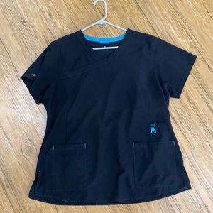Carhartt black scrub top